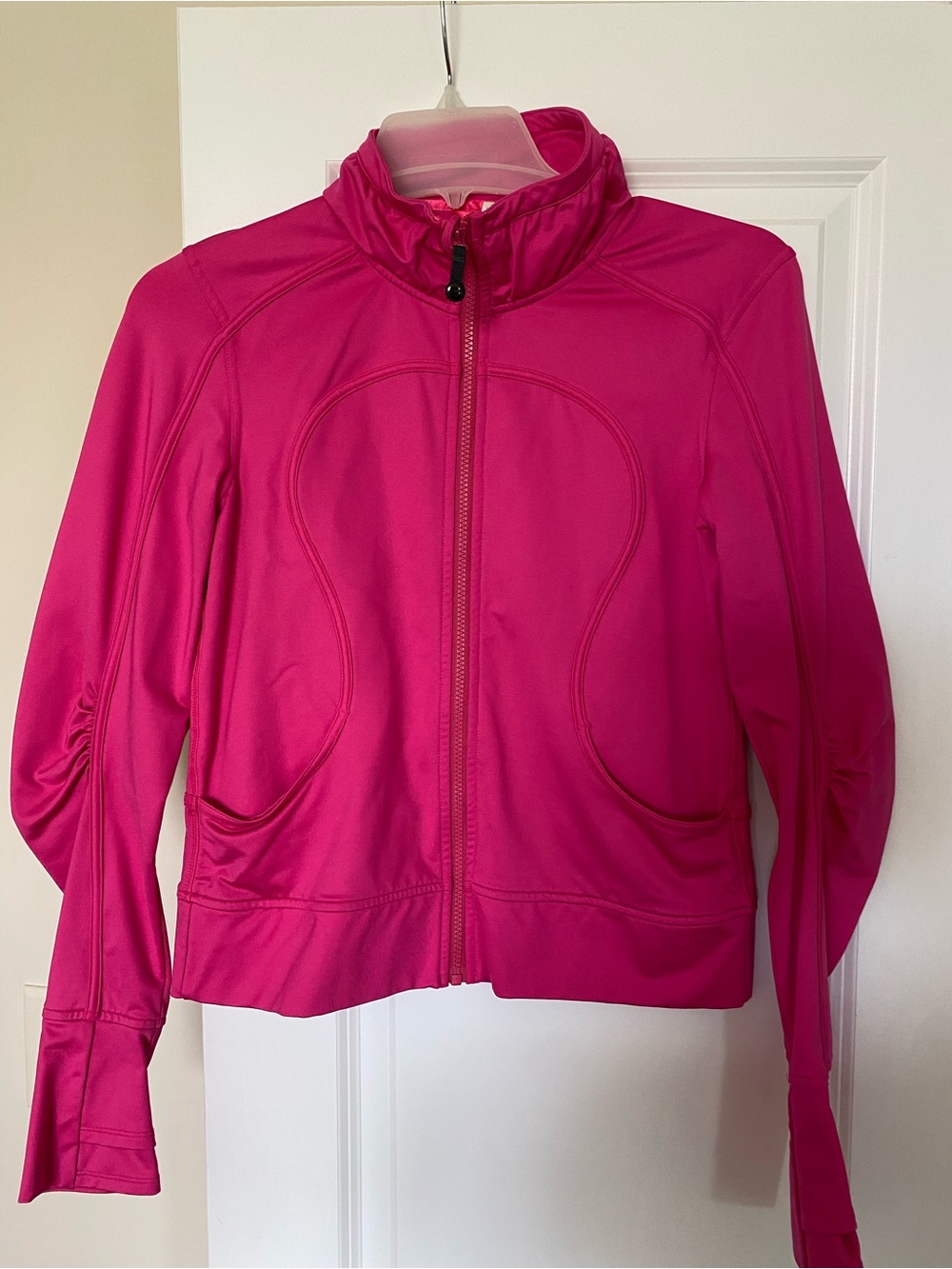 lululemon athletica Hot Pink Full-Zip Jacket